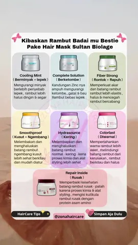 hair mask biolage #rambut #haircare #biolageindonesia #hairmask 
