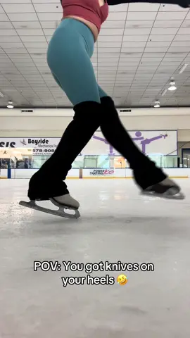 Life of a skater! 👠+🔪= ⛸️ #iceskater #figureskater #coachmichellehong #IceSkating #figureskating #iceskatingtiktok #figureskatingtiktok #skatingcoach #figureskatingcoach #coachmichelleacademy #askcoachmichelle #michellechoreography