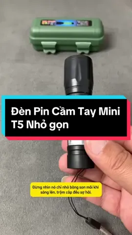 Đèn Pin Cầm Tay Mini T5 Nhỏ gọn #ptdreview 