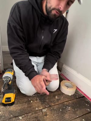 How To Fix Loose Squeaky Floorboards #fyp #uk 