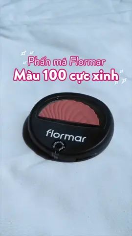 Phấn má Flormar dạng bột siêu mịn, màu sắc siêu cưng. Khi lên da, tạo hiệu ứng ửng hồng tự nhiên, bền màu hoàn hảo # flormar #LearnOnTikTok #makeup #BeautyTok #goclamdep #hoccungtiktok #tips #beautyhacks #ThanhThoiLuotTet 