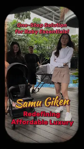 Samu Giken: Redefining Affordable Luxury💓 Strollers, Baby Cots, Breastpump?! THEY HAVE IT ALL! Super affordable + FURTHER DISCOUNTED!🌟Wishlist now & grab THIS friday! 📍19 - 21 Jan, Expo Hall 5 #mummysmarket #mummysmarketfair #biggestbabyfair 