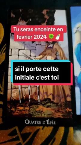 Tu vas être enceinte si la personne avec qui tu es a cette initiale #manifest #benediction #tiragedecarte #tiragecartegratuit #spirualtiktok 