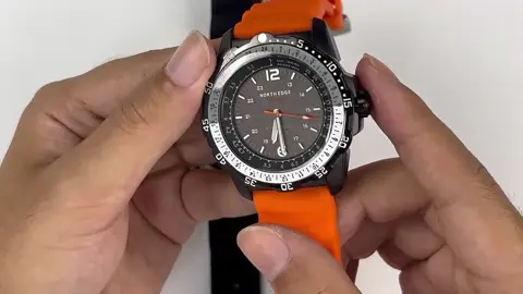 North Edge EVOQUE2 Solar powered waterproof watch#northedge #waterproof #outdoor 