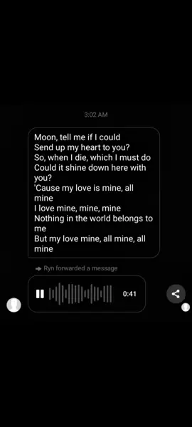My Love My All Mine - Mitski (Male Cover)    #mylovemineallminemitski  #voicemessagecover  #fyp #messengersongcover #fyp #bandlab 