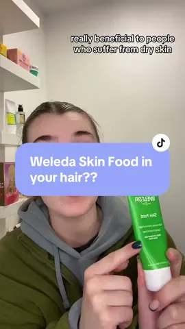 Did you know you could use Weleda Skin Food for those pesky stray hairs when creating a slick back hairstyle? #weleda #weledaskinfood #skincare #haircare #slickbackhairstyle