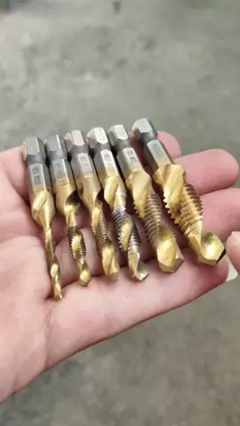 ชุดดอกสว่านเจาะต๊าปเกลียว   ชุดดอกสว่าน 6 ชิ้น #สว่านต๊าปเกียว #ดอกต๊าป #เครื่องมือช่าง #อุปกรณ์เครื่องมือช่าง #เครื่องมือช่างมืออาชีพ 