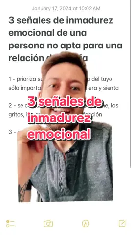 3 señales de inmadurez emocional que hacen que una persona no esté apta para una relación de pareja sana #InmadurezEmocional #InteligenciaEmocional#RelacionesTóxicas #andresvernazza 