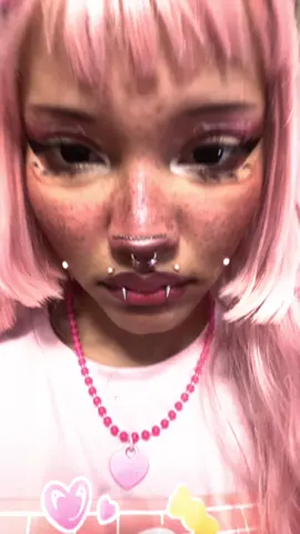 Ok now that I have fangs I hav to get cheek piercings #piercing #piercingtok #needmorepiercings #wantmorepiercings #pink #kawaii 