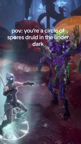 what ever could it mean? #bg3 #baldursgate3 #underdark #drow #myconid #druid #circleofspores #mushroom 
