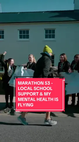 DAY 53,  MARATHON (53) (St Davids) This marathon was run in the smallest city in the uk, I had no idea what to expect. As you walk from the campervan to the start line, the environment you walk into can have such a impact on your state of mind. It makes you realise how much this challenge means to people, I often have people saying how special it is for their city to play a part in this. Word had spread that we would be running here and the local school came out to cheer us on, there’s an element of hope that what we do will impact them in some way.  At this stage I was very tired, but days like this inject so much energy into me.  I’m happy to face anything that comes my way, it’s what comes with the territory, but if I can have one thing it’s just one more day with clear skies.  #Run41million #gofurthertogether #samaritans  . . #Wales #walesadventure #stdavids #uk #unitedkingdom #Running #runnersoftiktok #hokage #2xu #trending #trendingtiktok #fyp #fy 