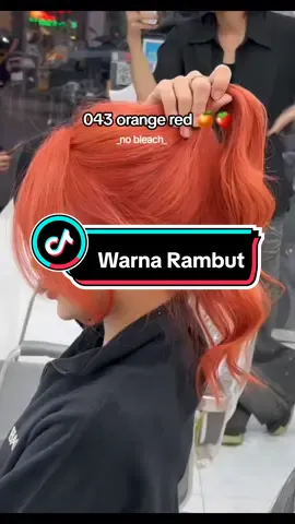 orange red hair so pretty #orangehair #haircolor 