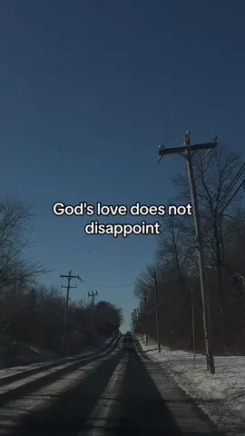 Gods love does not disappoint❤️. #god #jesus #purpose #fyp 