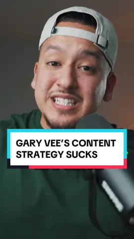 Gary Vee’s content strategy is relying on luck. We don’t have time for that fairytale here. Instead of posting 4 times a day, use that time to improve on your content creation, even if that means only posting 2 times a week! This is the approach YOU MUST take! #socialmediamarketingtips #tiktokgrowthtips #contentmarketing 