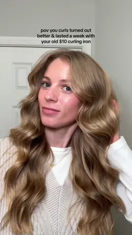 & returned the $600 dyson ☕️ #conaircurlingiron #curlingiron #dysonairwrap #loosecurls #curlsthatlast #curledhair #longlayershaircut #longlayeredhair #naturalblonde #dysonreview #conair #voluminouscurls #bombshellcurls 