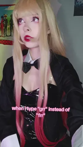 evil Kim lip😈 #mydressupdarling #bunnysuit #marinkitagawa #marinkitagawacosplay #foryoupage #kimlip #viraltiktok 