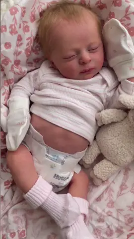 The make of new baby aubrey🧸🩷 ONLY $99.99 !! #rebornbaby #rebornbabydoll #rebornmaker #fullsiliconebaby 