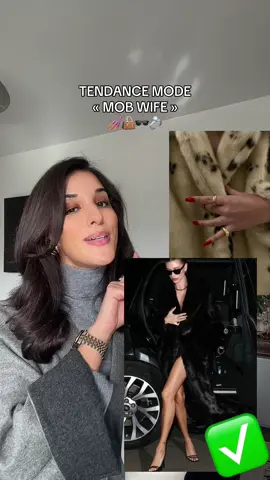 Nouvelle tendance : La Mob Wife 🕶️ #fashion #fashiontiktok #fashiontok #mobwife #fashiontrend #fashiontrends #tendancemode #tendancemode2024 #tendancesmode2024 #tendancesmode #trendy #winterfashiontrends 