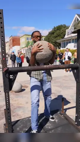 Lift this stone & Win $500 ! | PART 3 #strength #challenge #bodybuilding #gym #GymTok #workout #usa #fyp #viral 
