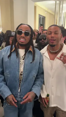 Link up @QuavoHuncho x Ayoub Milan Fashion Week 🇮🇹 #Quavo #MFW #Milan #Fashion #linkup 