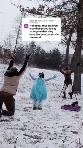 Replying to @damilolaayorinde All hands on deck for Princess Elsa 👸🏾 #bts #snowday #princesselsa 