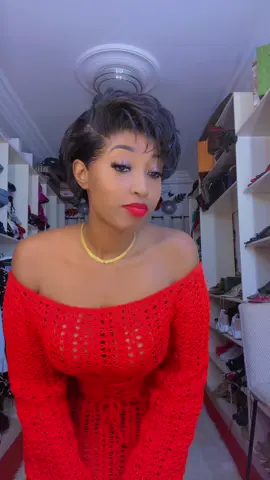 @minachou  pour ma magnifique tenue  en crochet 😍❤️