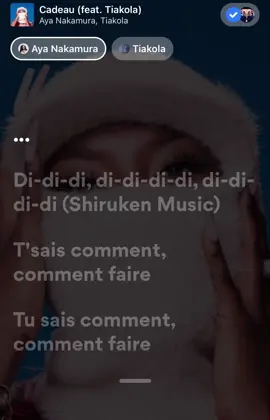Aya_Nakamura_-_Tiakola : Cadeau. #ayanakamura #tiakola #cadeau #ayanakamuratiakola #ayatiakola #ayanakamuratiakolacadeau #pourtoi #foryoupage #hora_lyrics #lyrics #parole #ayanakamura_officiel #fypシ #lyricsvideo #parolefrancais #lyrics_songs #lyricsmusic #Love #amour #❤️ 