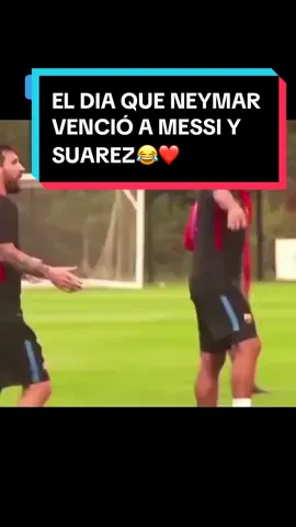 El día que Neymar venció a Leo Messi y Luis Suárez en el reto del palo. 😂❤️ #neymarjr #leomessi10 #messi10 #luissuarez #tiktokfootballacademy #footballtiktok #deportesentiktok 