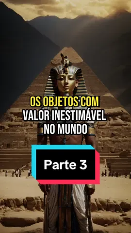 Objetos com valor inestimável no mundo parte 3 - mascara de ouro tutancamon e discos de nebra #curiosidades #historias #antigoegito #tutancamon #discosdenebra 