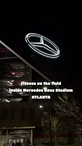 this was fun!  #atlanta #fitnessmotivation #mercedesbenzstadium 