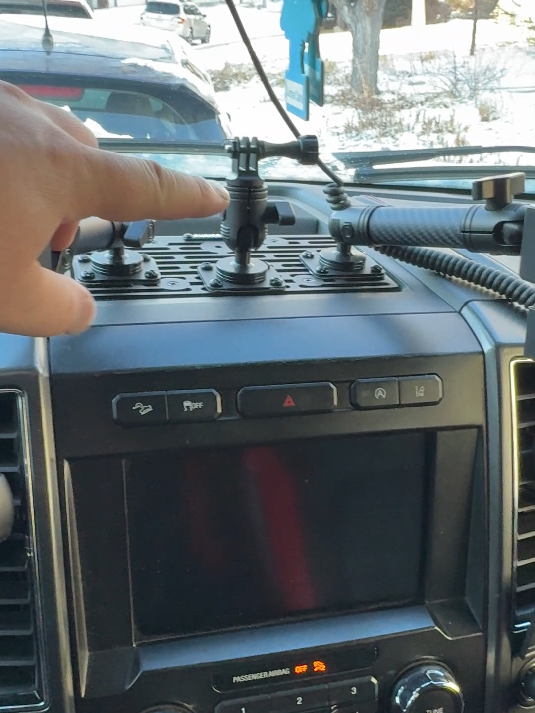 My top 3 Favorite Ford F150 interior upgrades! #F150 #f150upgrades #f150mounting #f150interior #f150organizers #f150products #f150interiormods #fordorganizers #upgrades #ford #lariat #tremor #kingrang #platinum #interiorsolutions #amazon #follow #subscribe #f150centerconsole #centerconsoleorganize TACOBRO Center Console Organizer Dividers Compatible with 2015-2018 2019 2020 Ford F150 Accessories Black ABS Plastic Armrest Box Insert Secondary Storage, Full Console w/Bucket Seats ONLY Amazon link: https://amzn.to/3SnoBAc PIMCAR Compatible with Ford 2015-2020 F150, 2017-2022 F250 F350 F450, 2018-2024 Expedition Center Console Organizer Insert Tray Pallet Storage Accessories (Work Great with The Factory Tray) - One Tray Amazon link: https://amzn.to/4aXdipD Bulletpoint RubiGrid Metal Dash Mount Phone Holder Compatible with 2015-2020 Ford F-150 & 2017-2022 Super Duty Amazon link: https://amzn.to/3SooCEe