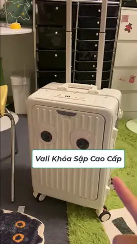 Vali khoá sập cao cấp chính hãng có ngăn để laptop chuyên dụng chống sốc tuyệt đối #vali #xuhuong #trending #dulich 
