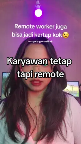 Peluang kerja remote ga cuma buat freelancer, ada juga kok yang bisa jadi karyawan tetap😶‍🌫️ #peluangkerja #kerjaremote #karyawantetap #derelaaa #kerjaremotekerjadarirumah #cariuangonline 