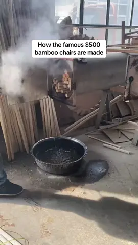 Every single one of these bamboo chairs are handmade and takes up to 6 hours to make
