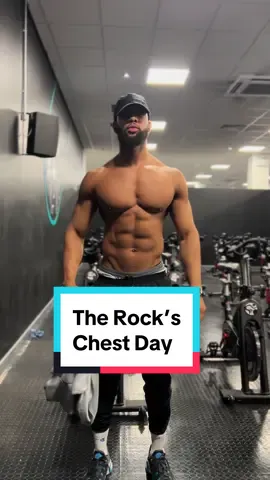 I tried the Rock’s Chest workout from when he was training for black Adam. The workout started off well with the seated cable flies. It was 4 sets of 12 consisting of: - 4 reps - 3 second negatives - 4 reps - 3 second iso holds - 4 reps - normal tempo This helped warm up my chest and pumping blood into my pecs.  The higher reps and tri set at the end gave me a crazy pump and was a nice change from doing lower reps. I’d probably lower the sets a bit though. #therock #dwaynejohnson #dwaynetherockjohnson #chestworkout #chestdayworkout 
