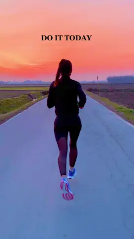DO IT TODAY 💪 Remember: REGRET is the ENEMY ❤️ #quotes #motivation #Running #sport #run #runner 
