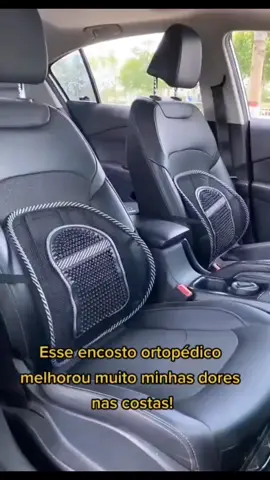 Suporte Encosto Apoio Lombar Corretor Postural Ortopédico, Banco Carro, Cadeira link nos comentários #encostaencosta #banco #explore #viral #experiment #viralvideo #carrera #carros 