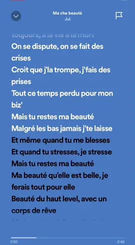 Ma che beaute - Jul#spotify #music #song #musique #foryoupage #foryou #fyp #jul #trending 