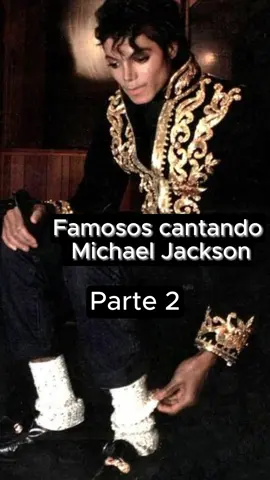 Famosos cantando MICHAEL JACKSON Parte 2... #MichaelJackson #mjfan #musica #mariahcarey #selenaquintanilla #billieeilish #steviewonder #christinaaguilera #cantores#musicas #famosos 