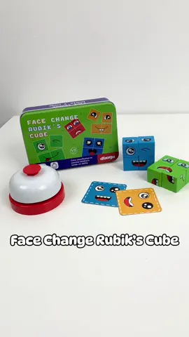 Face Change Rubik’s Cube #toy #permainan #fyp #foryoupage #magictoyland #face #cube #bell 
