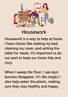 Housework #housework #athome #cleaningroutine #cleaningthehouse #house #cleaningmyroom #fyp #fory #english #learnenglish #englishlesson #englishclass #englishteacher #dailyenglishpractice #dailyenglish #englishstories 