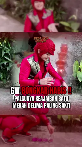 BATU MERAH DELIMA KATANYA SAKTI?? BOHONG!!❌ Bongkar habis palsunya kesaktian batu merah delima! Tonton selengkapnya hanya di Youtube Pesulap Merah‼️ #PesulapMerah #IlmuMerah #BatuMerahDelima #BatuSakti 