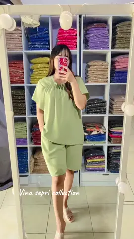 One set fuji celana pendek 40rban aja bahan cringkel #onesetmurah #onesetkekinian #onesetcrinkle #belilokal 