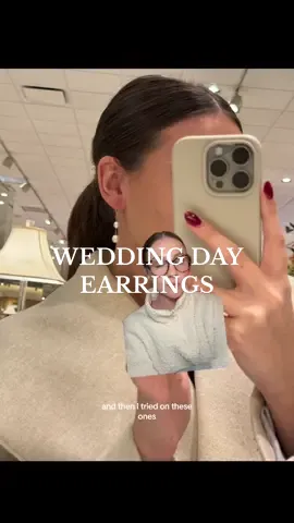 Please help!!! #2024bride #bridalearrings #weddingjewelry #pearlearrings #greenscreen 