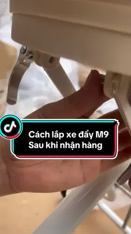 Xe đẩy M9 phiên bản mới, cách lắp xe đẩy  M9 sau khi nhận hàng. 3 tư thế ngồi, ngả , nằm #xeday #xedaym9 #xedaychobe #khosihoado #cachlapxe #khosihoado 