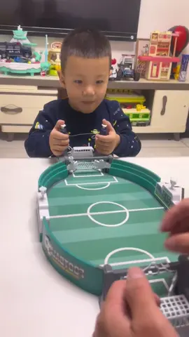 Tabletop Foosball - Double the Fun for Kids & Adults!#tabletopgames #tabledesktop #familygames #minisoccer #toysforkids #tiktokshoptoys 