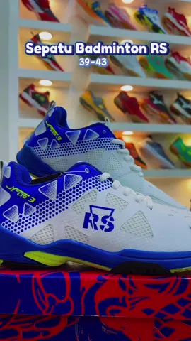 sepatu badminton RS ready size 39-43 buruan di checkout sekarang  #fypシ #badmintonkece #sepatubadmintonrs 