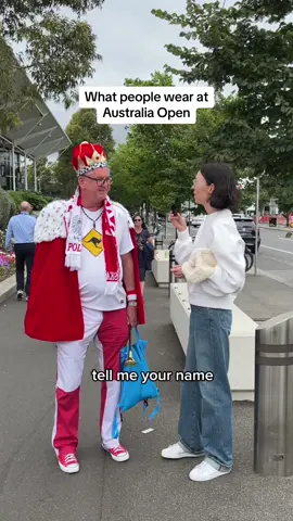 Interviewing fab Roch during Australia Open Follow me for more🔥 #whatpeoplewear #StreetStyle #fashion #whatpeoplewearmelbourne #australiaopen 