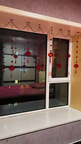 Rèm đèn lồng đỏ treo tết #tienichgiadinh #giadungthongminh #xuhuongtiktok #trangtrinhacua #trangtritet #tetmayman #LearnOnTikTok 