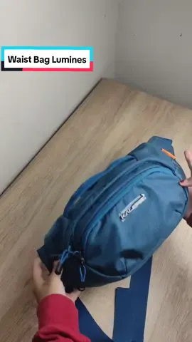 Kalibre Waist Bag Lumines adalah tas penyimpanan gadget, smartphone dan barang-barang kecil laiinya dengan 2 kompartment utama Dengan zipper memiliki dimensi 30X15X7 cm, kapasitas 3 Liter #kalibreofficial #kalibrestore #Belilokal #kalibre 